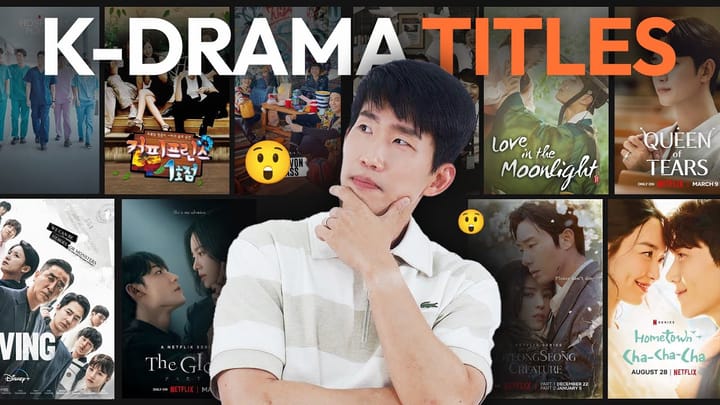 What's lost in translation for Korean drama titles?