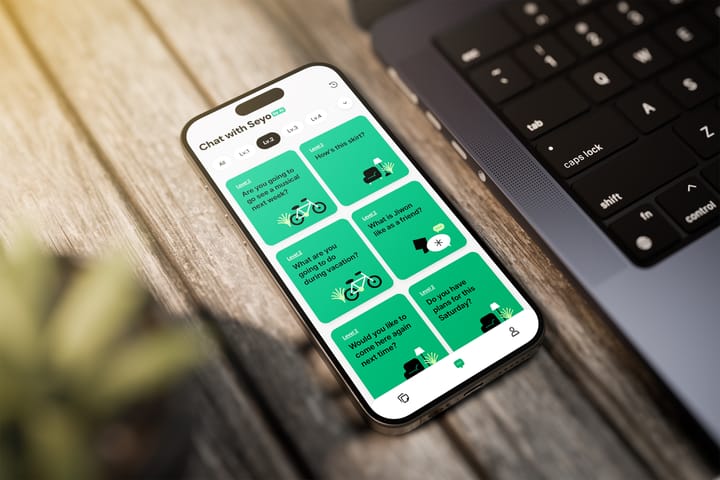 Say Hello to Seyo, our new Korean speaking app!