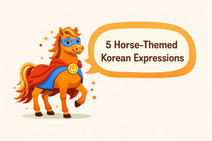 5 Horse-Themed Korean Expressions